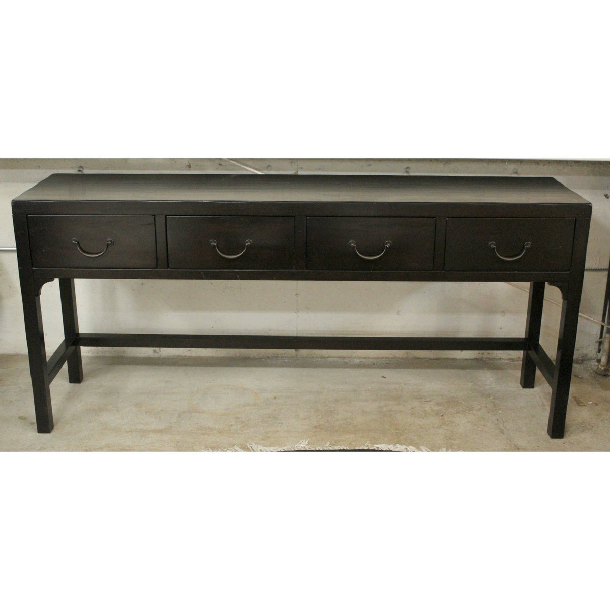 Long 4 Drawer Console Table