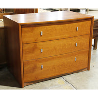 Cherry Finish 3 Drawer Chest