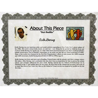 Gallery Framed Art Print 'Best Buddies' By Keith Haring