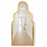Safavieh Gold Trim 'Shaped' Mirror