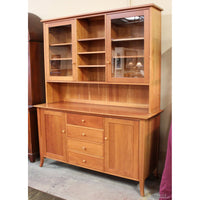 Lyndon Furniture Solid Cherry Shaker China Cabinet