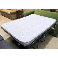 Green Velour Sleeper Sofa