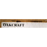 Oakcraft 1/2 Height Oak Bookshelf