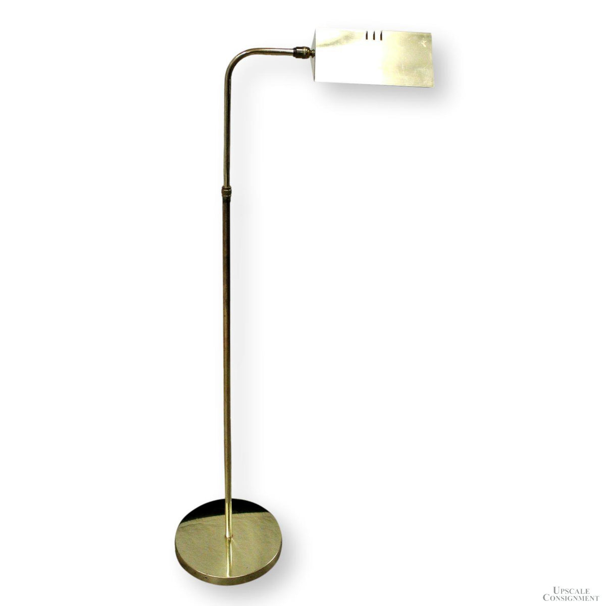 Adjustable Brass Floor Lamp