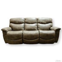 La-Z-Boy Mottled Brown Dual Reclining Sofa