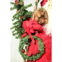 Lynn Haney 'Crimson Christmas' 18'' Santa Figure