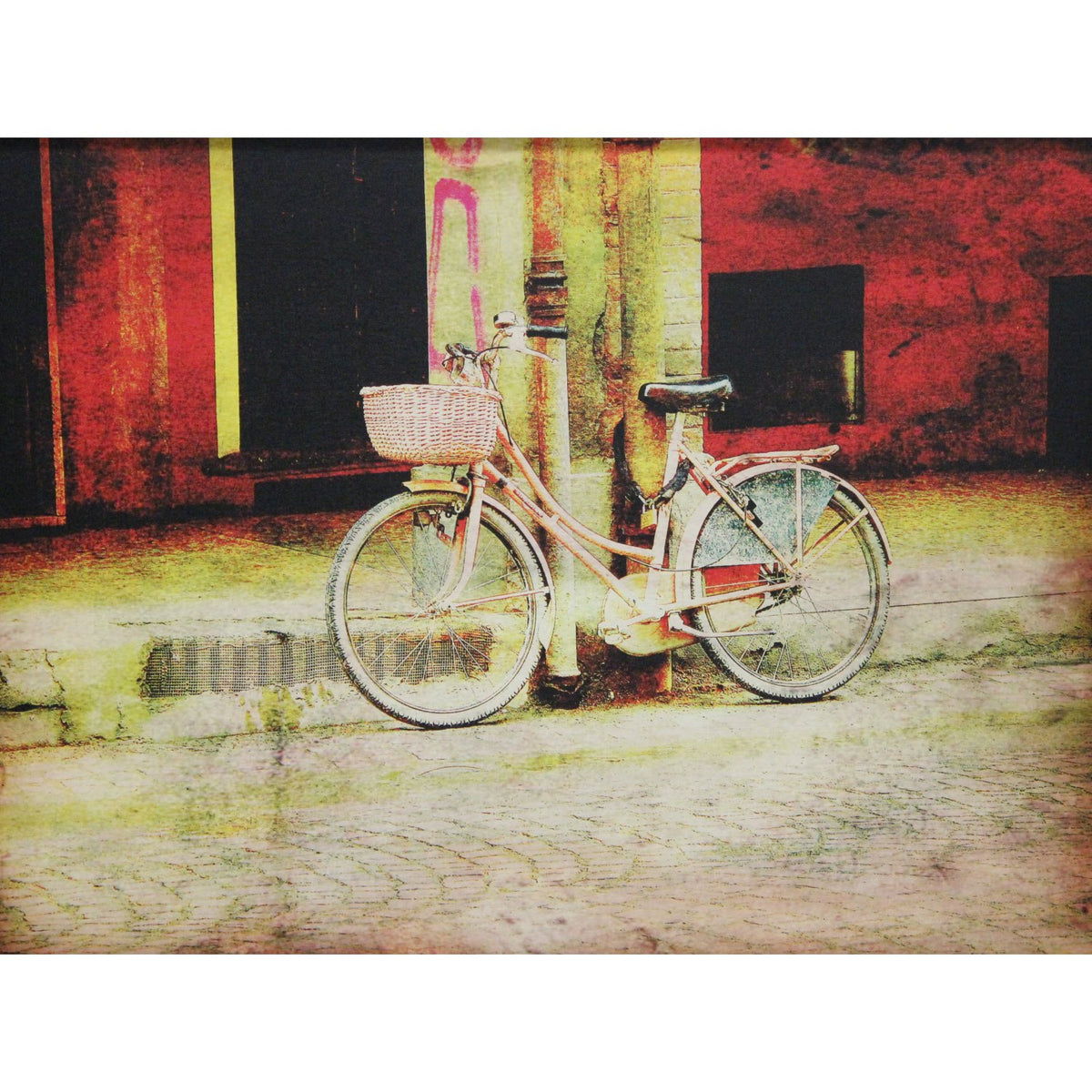 Framed Canvas Print - Bicycle