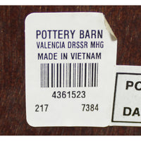 Pottery Barn 'Valencia' 6 Drawer Chest of Drawers