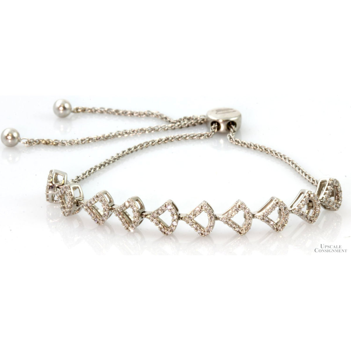 Marilyn Monroe .5ctw Diamond Bolo Bracelet in 10K Gold