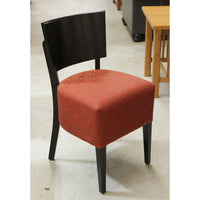 Armless Red Accent Chair