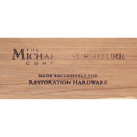 Restoration Hardware Black 10 Drawer Combination Chest