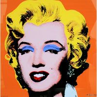 "Marilyn Monroe (Orange)" by Andy Worhol