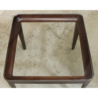 Bernhardt Glass Top End Table
