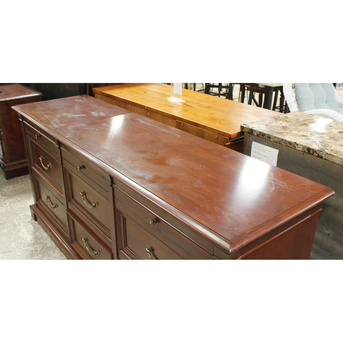 Ethan Allen Nine Drawer Dresser