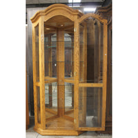 Parker House Oak Corner Curio Cabinet