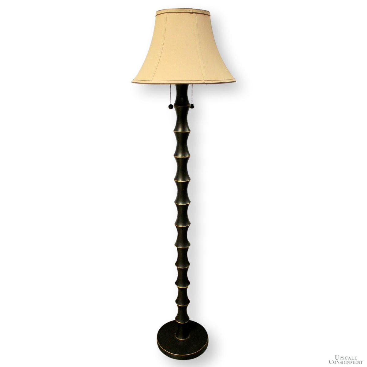 Black Segmented Floor Lamp