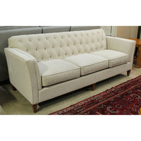 La-Z-Boy Oatmeal Tufted Sofa