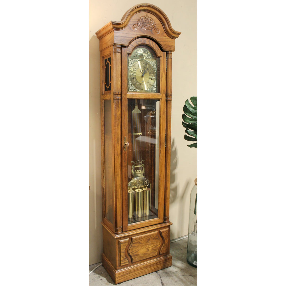 Howard Miller "Tempus Fugit" Grandfather Clock