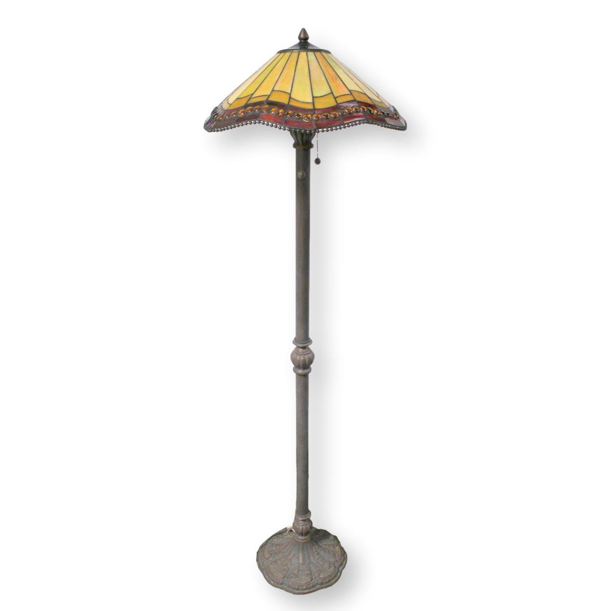 Leaded Glass Floor Lamp