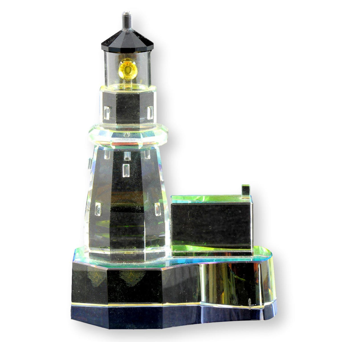 Split Rock Lighthouse Crystal Art Sculpture