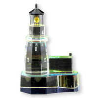 Split Rock Lighthouse Crystal Art Sculpture