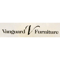 Vanguard Square Brown Leather Ottoman