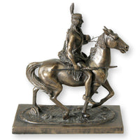 James Earle Fraser "Cheyenne Chief" Bronze Sculpture