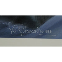Signed Limited Edition Print 'Night Shift' By Vivi Crandall