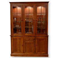 Ethan Allen Solid Cherry China Cabinet