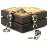EFFY 18K Gold & Sterling Silver Smoky Quartz Link Bracelet