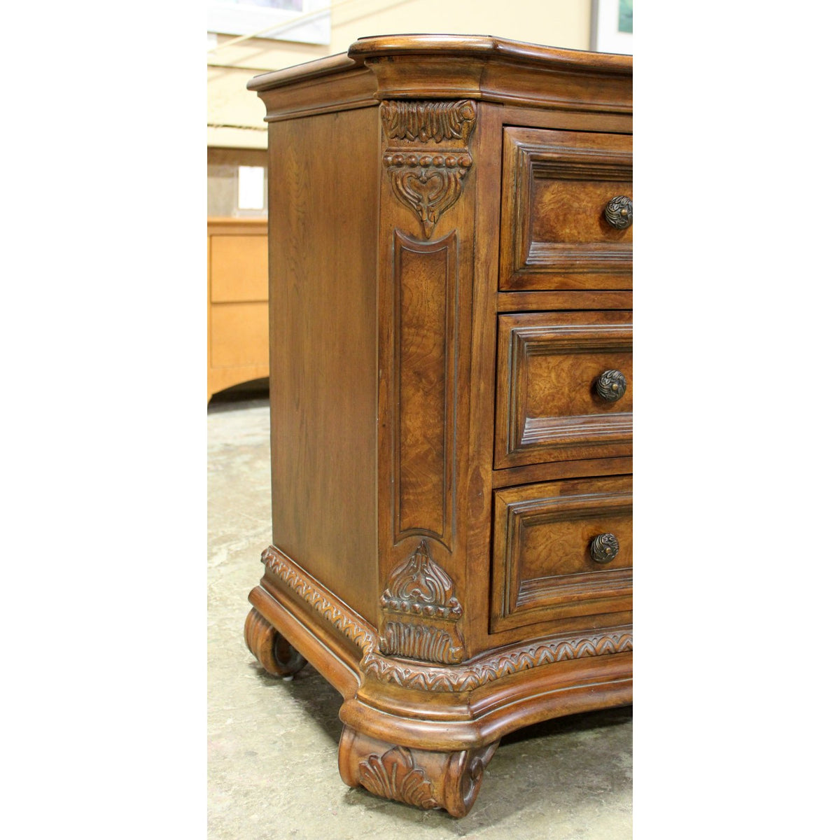 Drexel Heritage 3 Drawer Nightstand