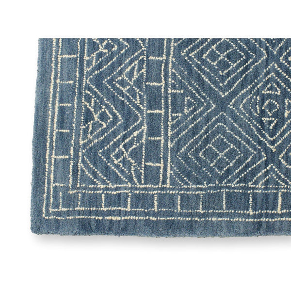 Bashian 8' 5" X 11' 7" Blue & Cream Area Rug