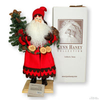 Lynn Haney 'Black Forest Travelor' 19'' Santa Figure