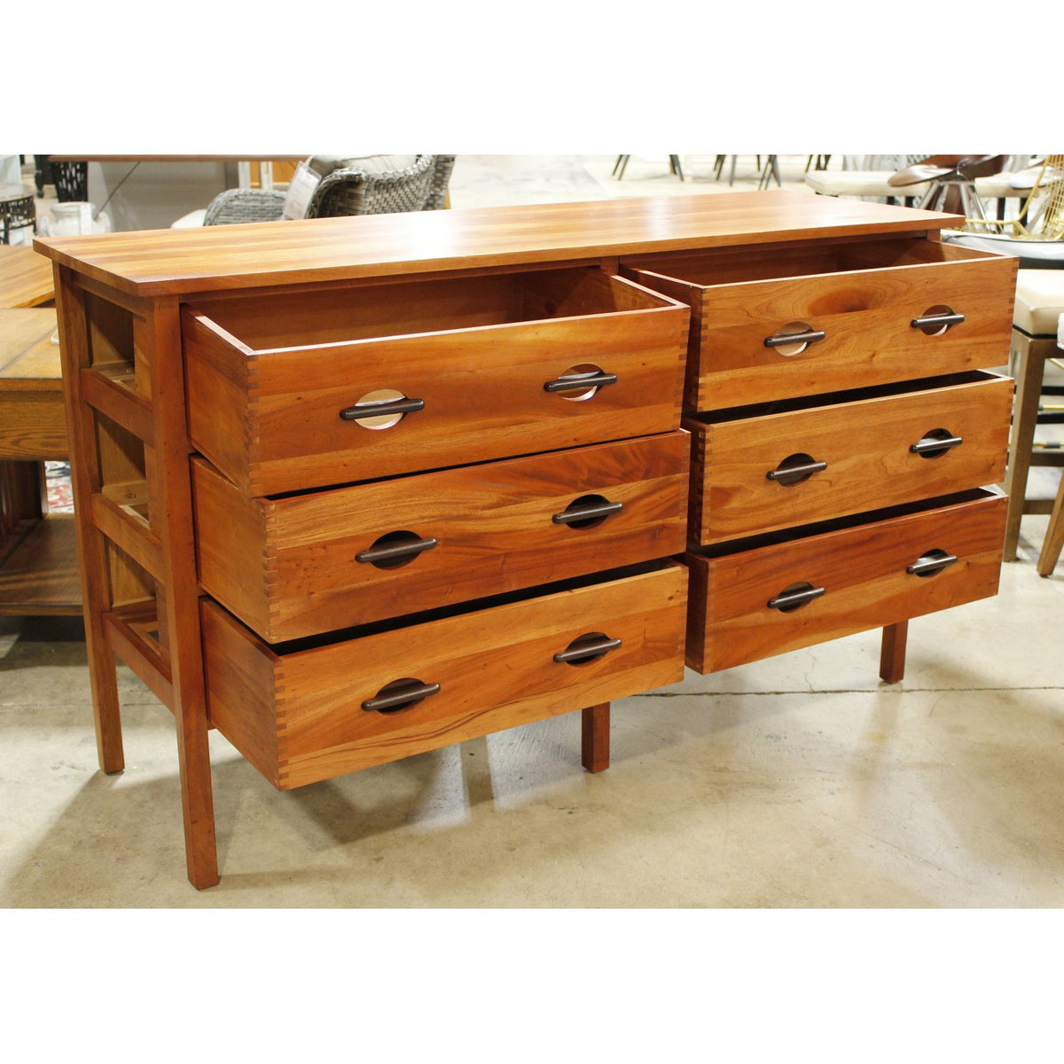 Tropical Wood Double Dresser