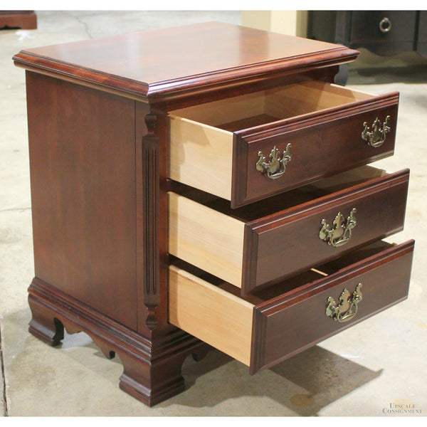 Sumpter Cherry 3 Drawer Nightstand