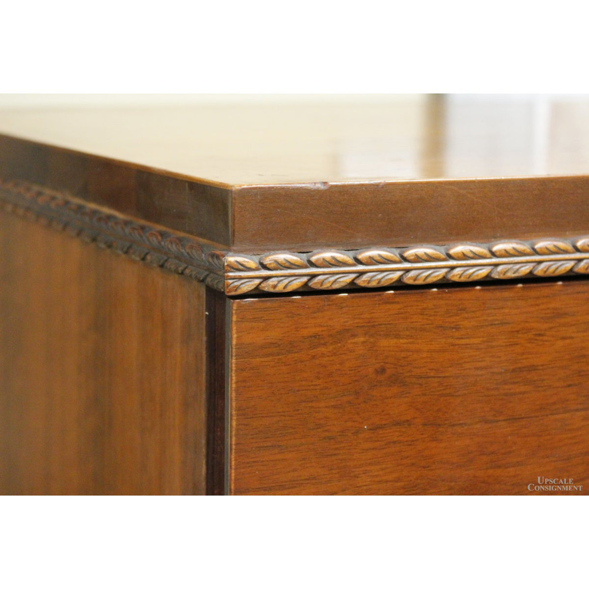 Kroehler Vintage 5 Drawer Mahogany Chest of Drawers