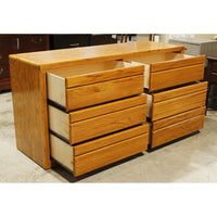 Oak Dresser w/Rounded Edges