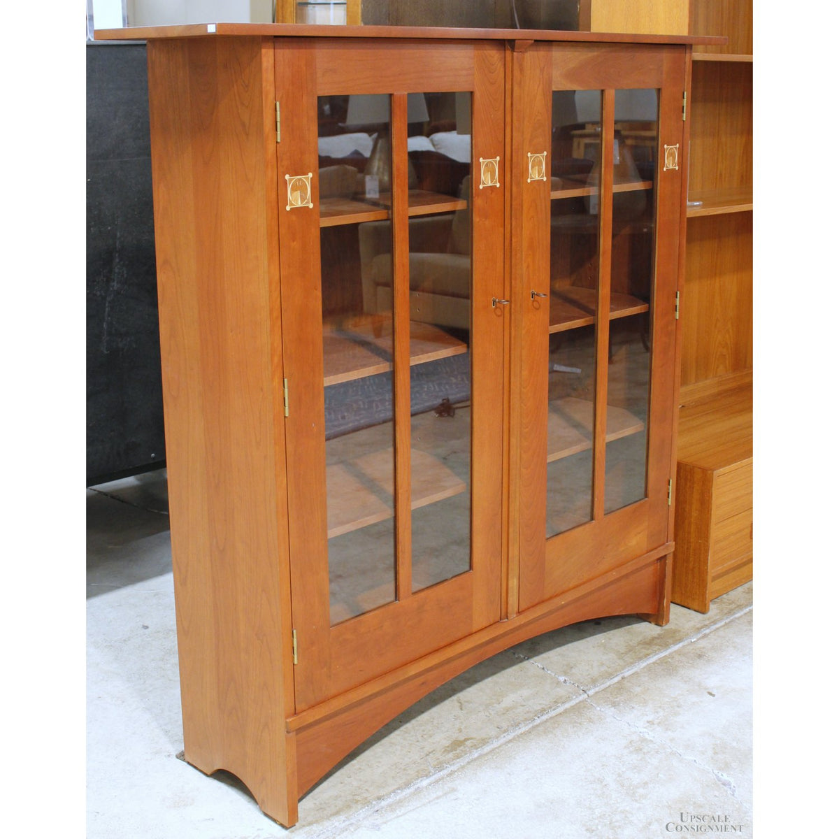 Stickley 'Harvey Ellis' Bookcase w/Inlay