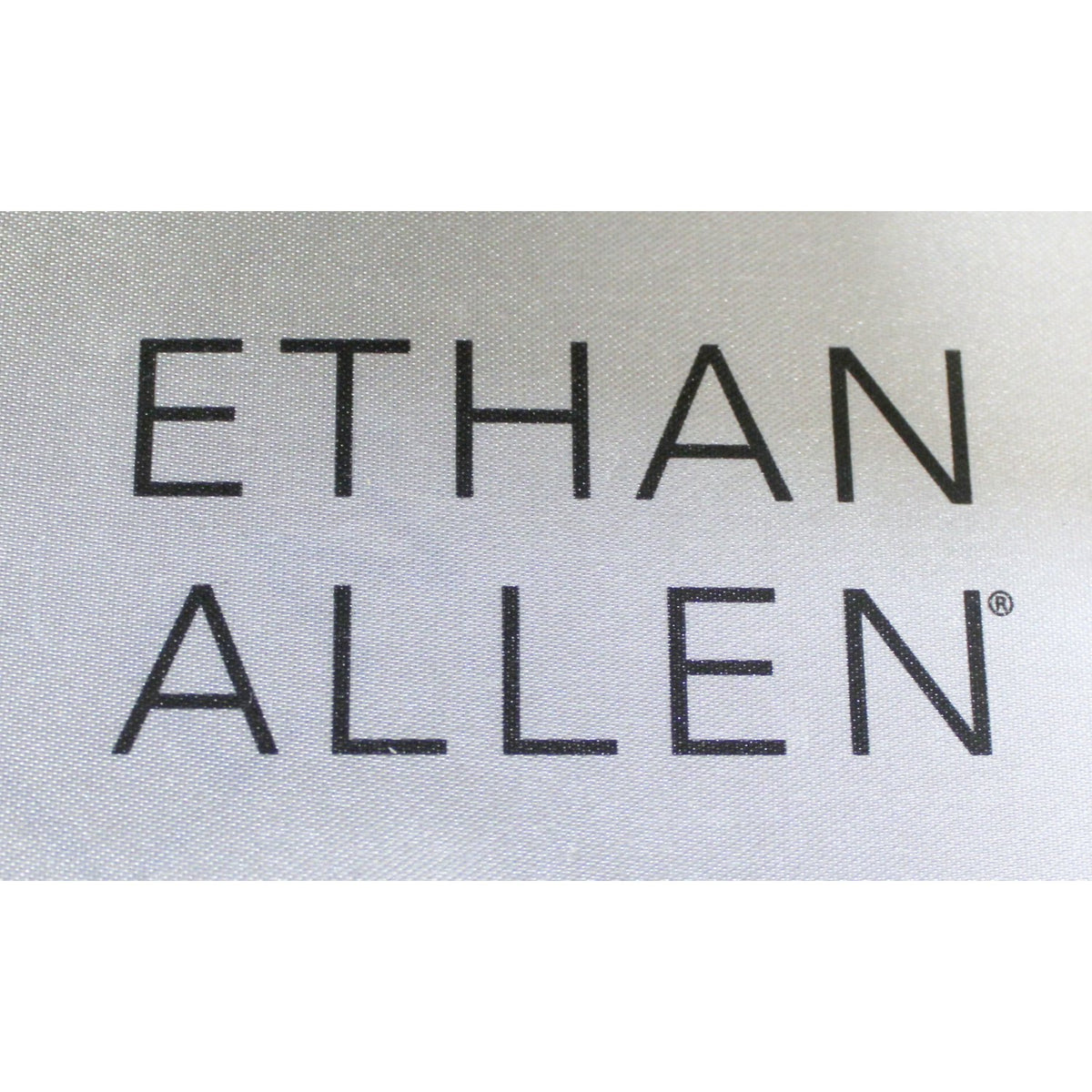 Ethan Allen Silver "Digital" Wingback Chair