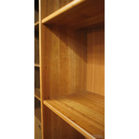 84'' Cherry Veneer Bookshelf