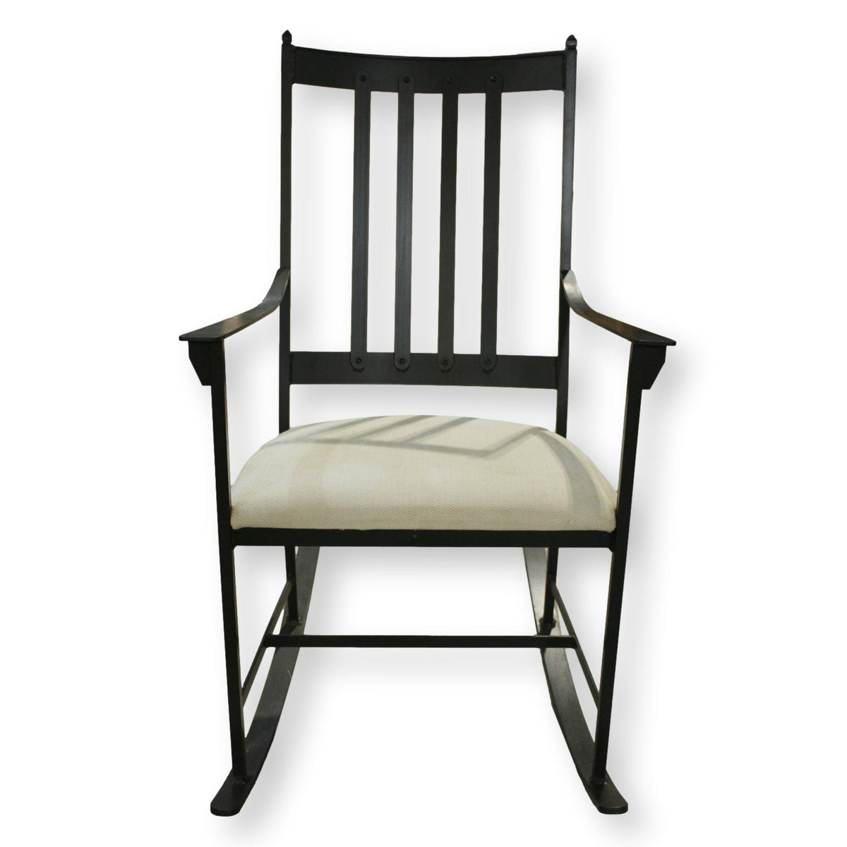 Bronze-tone Metal Rocking Chair