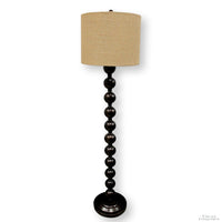 Stacked Bronze Ball Floor Lamp