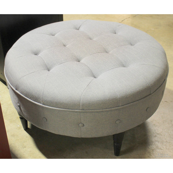 Tufted Round Ottoman