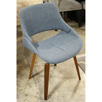 Dinette Table W/2 Blue Chairs
