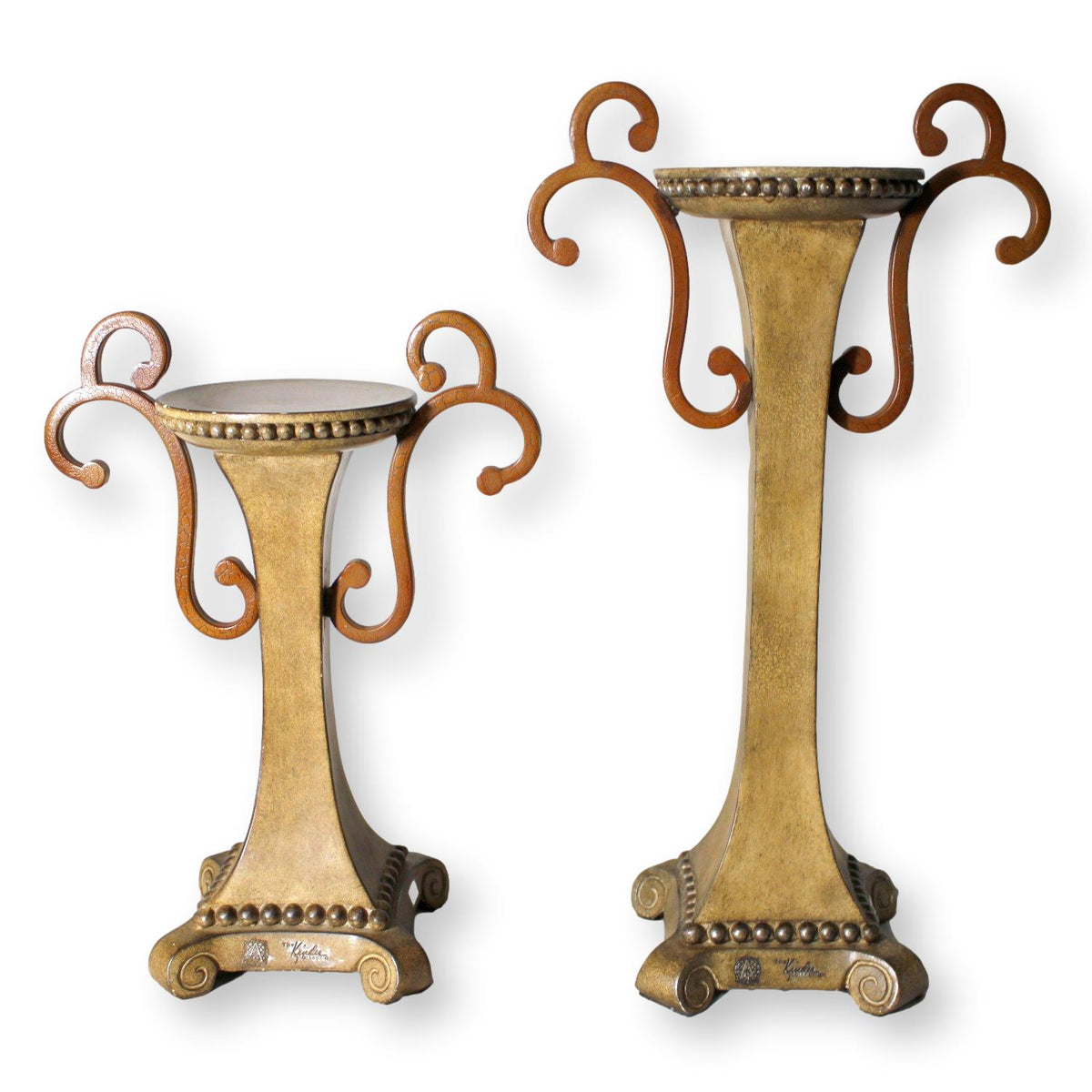 Austin Products, Inc. 'The Kinder Collection' Set/2 Candle Holders