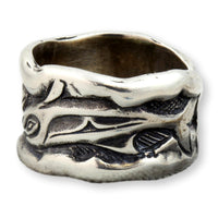 Handcrafted Navajo Sterling Silver Ring - River Life Design