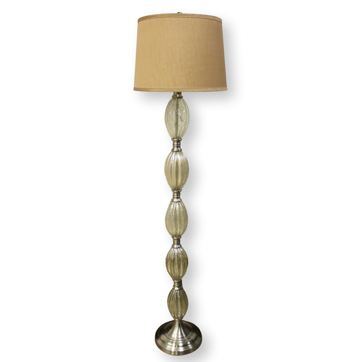 Mercury Glass Floor Lamp