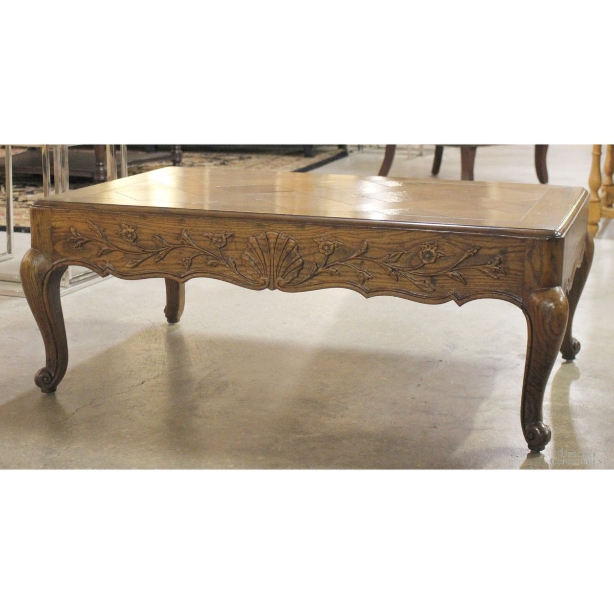 French Country Oak Coffee Table