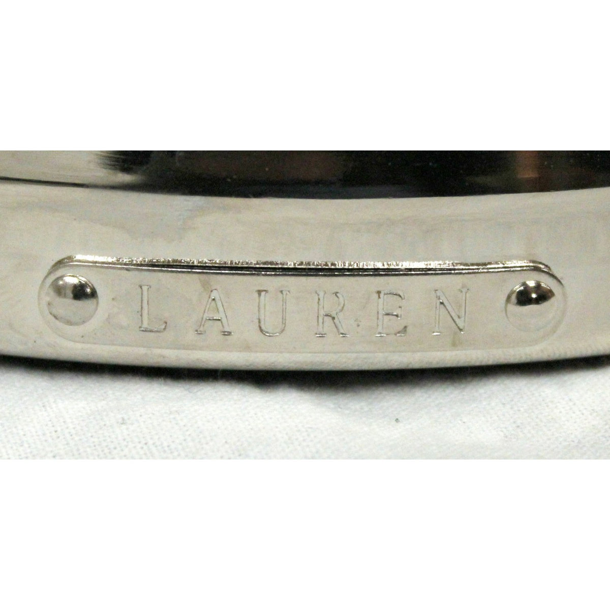 Ralph Lauren Chrome Pharmacy Table Lamp