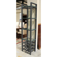 Crate & Barrel Tall Wine Rack